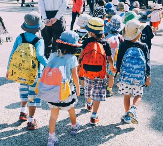 Children on School Trip