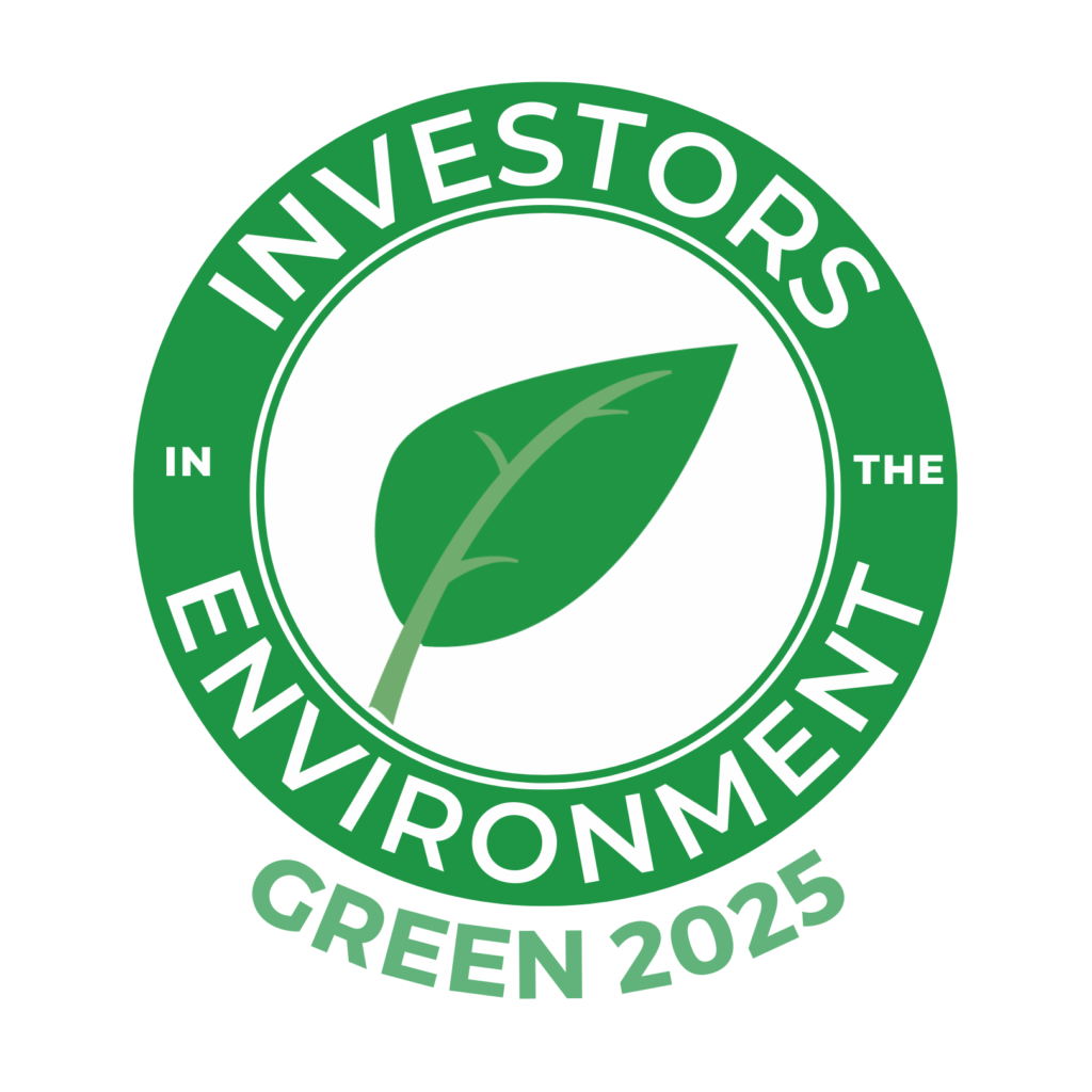 Investors in the Environment Logo - Green 2025
